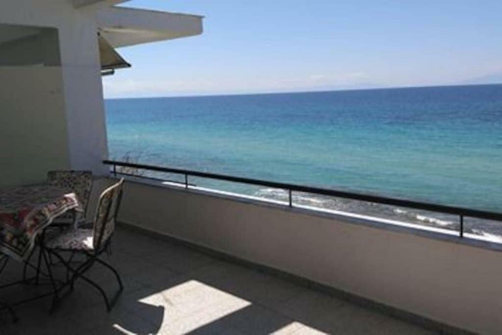 Seaside Beach House Síviri Eksteriør bilde