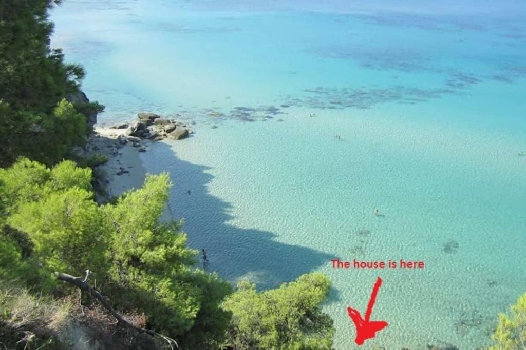 Seaside Beach House Síviri Eksteriør bilde